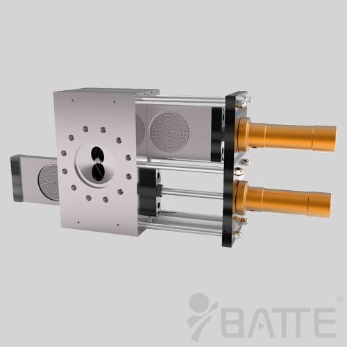 雙板雙工位連續(xù)液壓換網器